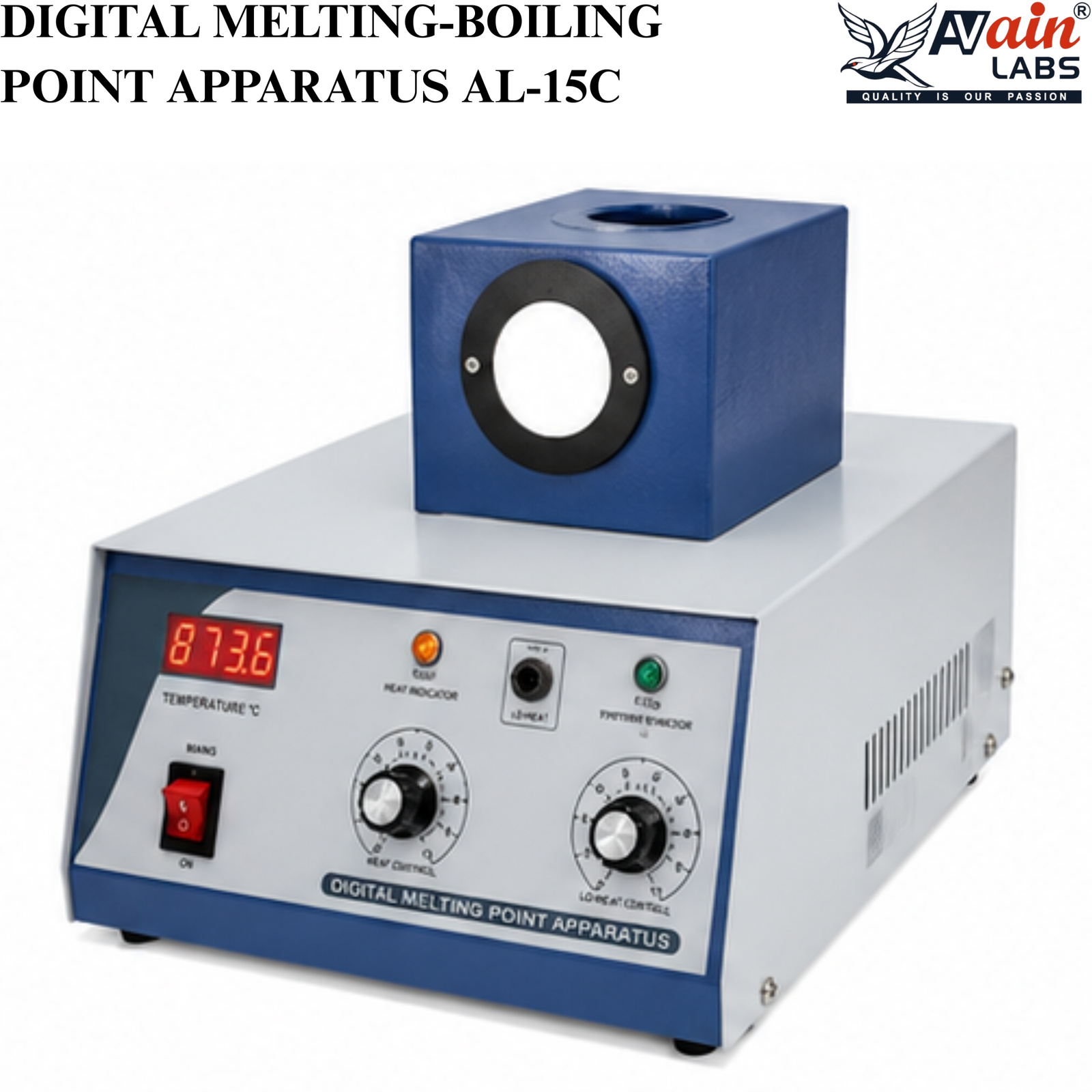 AVAIN LABS® DIGITAL MELTING-BOILING POINT APPARATUS AL-15C - Image 2