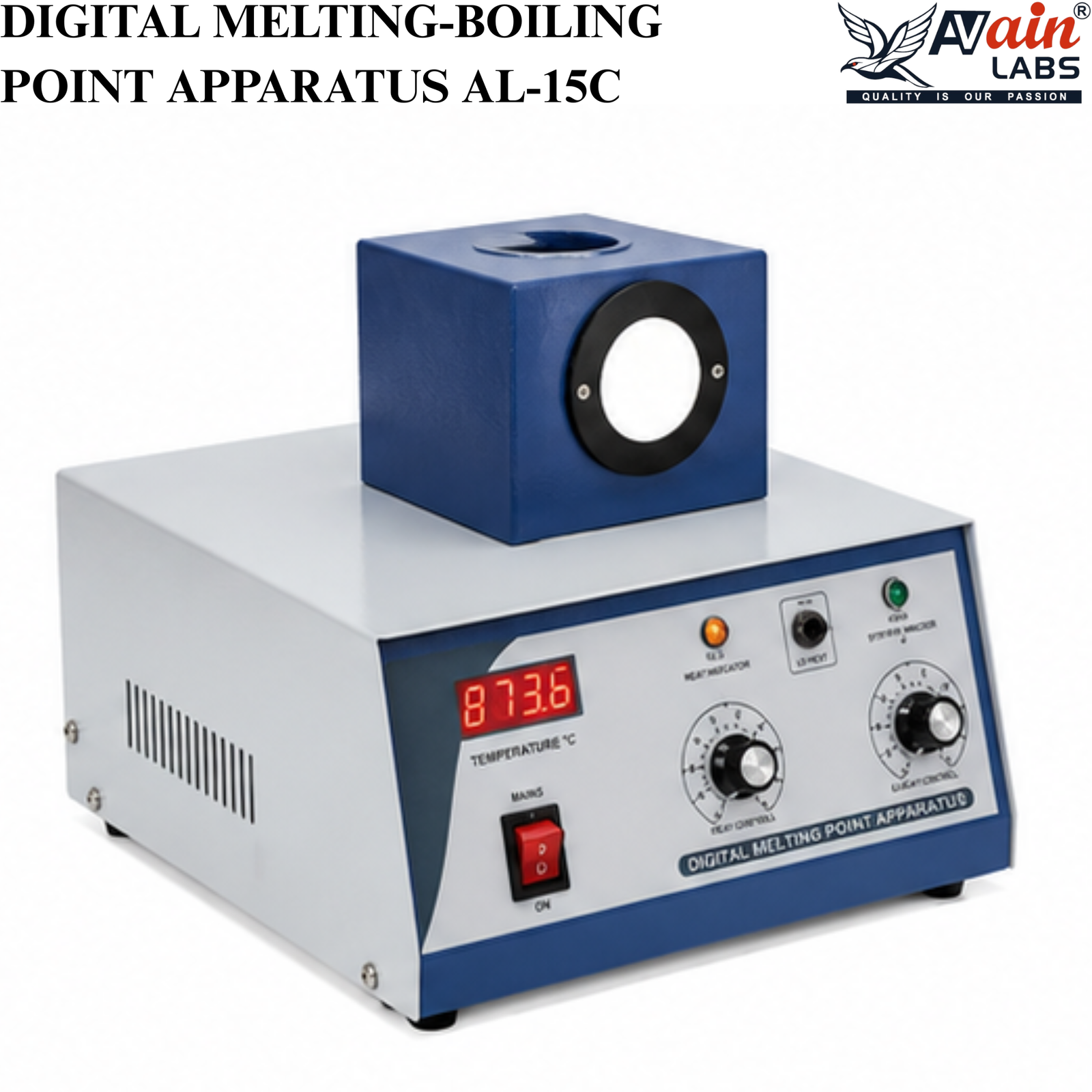 AVAIN LABS® DIGITAL MELTING-BOILING POINT APPARATUS AL-15C - Image 3