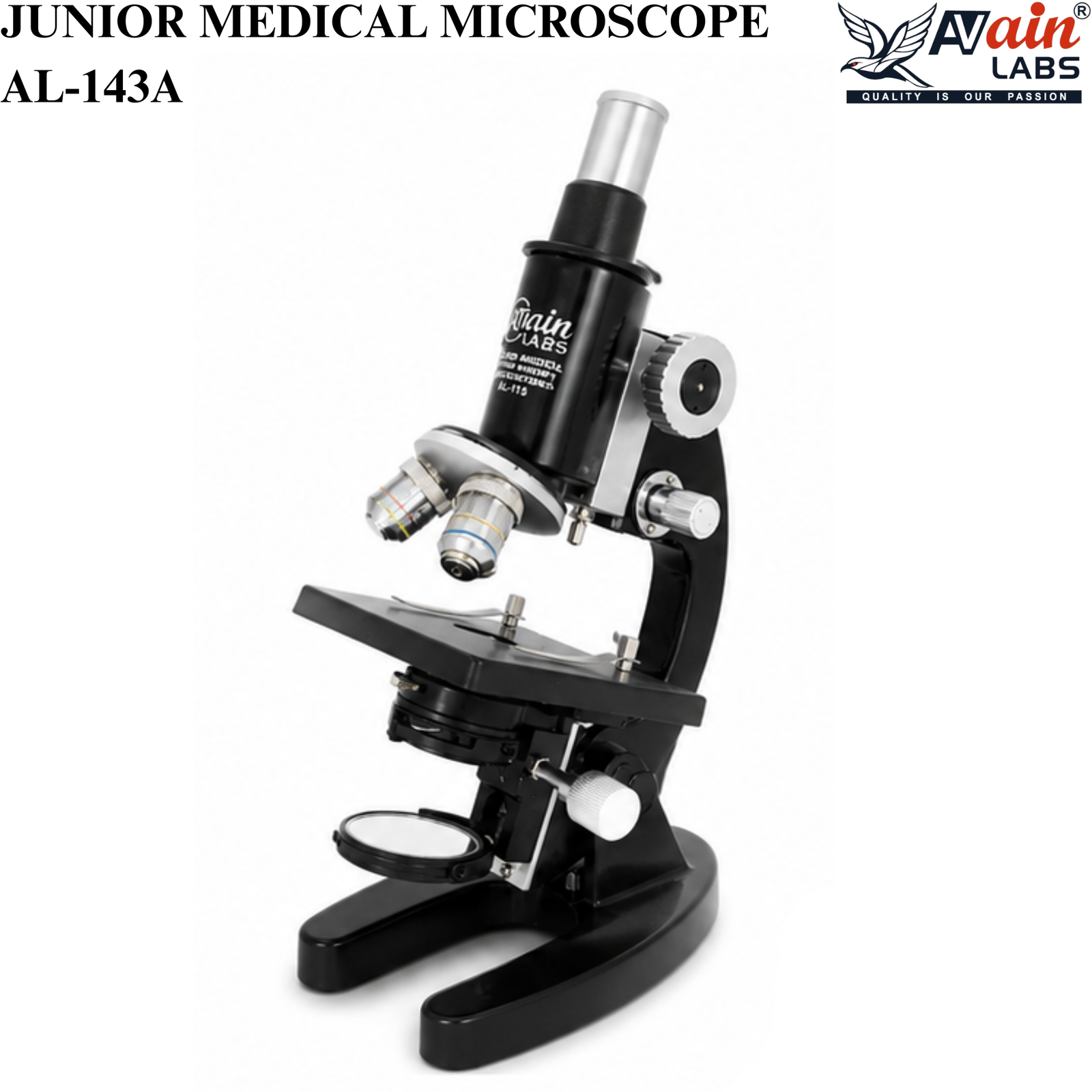 AVAIN LABS® JUNIOR MEDICAL MICROSCOPE