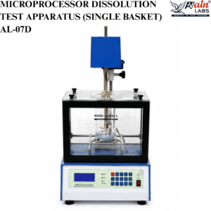 AVAIN LABS® MICROPROCESSOR DISSOLUTION TEST APPARATUS (SINGLE BASKET) AL-07D