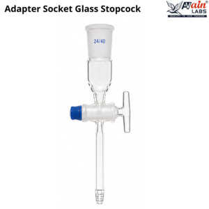AVAIN LABS® Adapter Socket Glass Stopcock