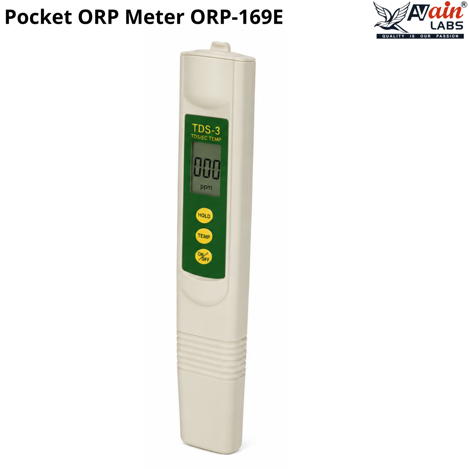 AVAIN LABS® Pocket ORP Meter ORP-169E - Image 2