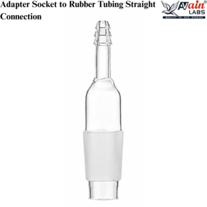 AVAIN LABS® Adapter Socket to Rubber Tubing Straight Connection