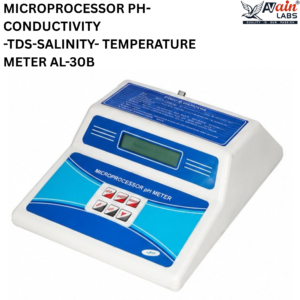 AVAIN LABS® MICROPROCESSOR PH- CONDUCTIVITY -TDS-SALINITY- TEMPERATURE METER AL-30B