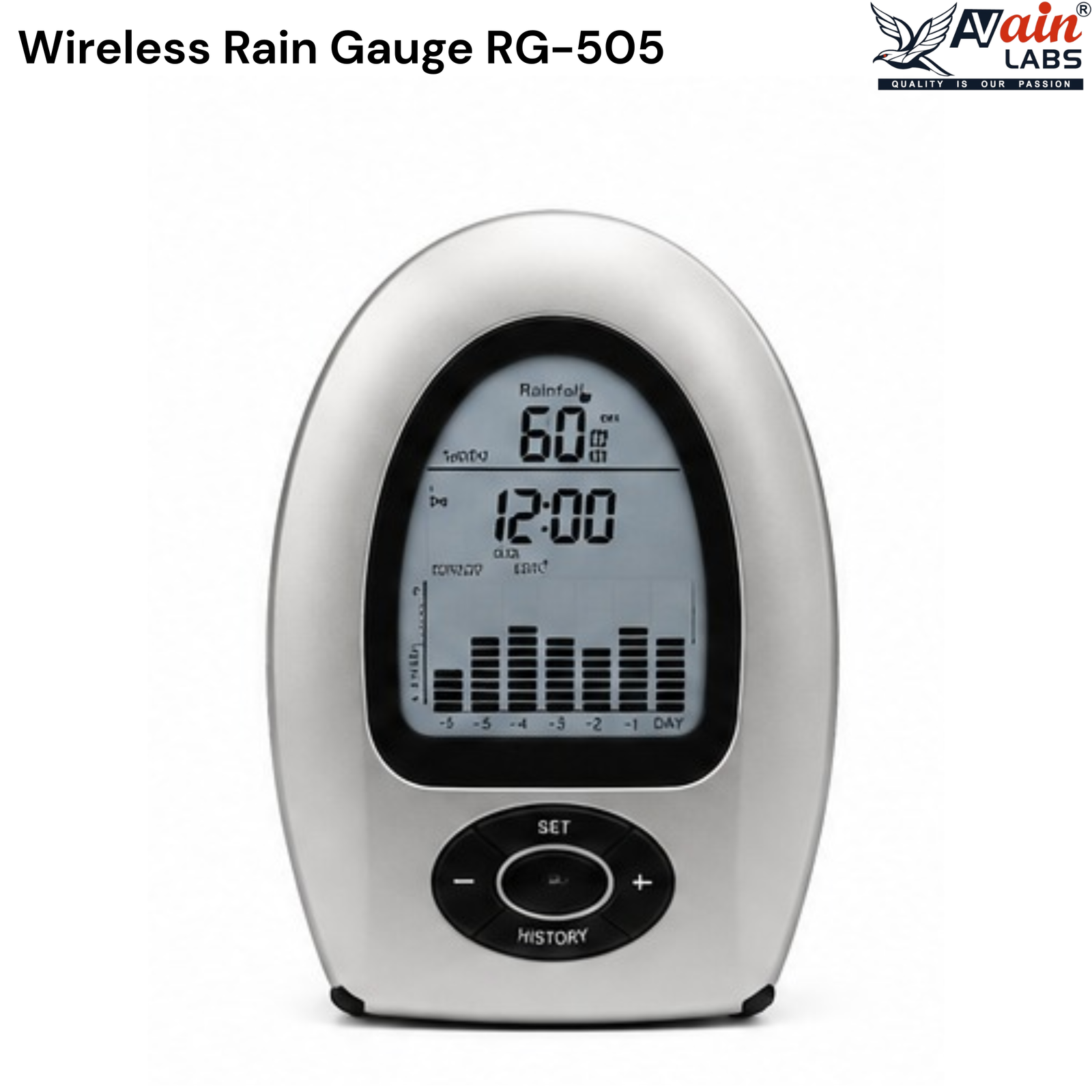 AVAIN LABS® Wireless Rain Gauge RG-505 - Image 2