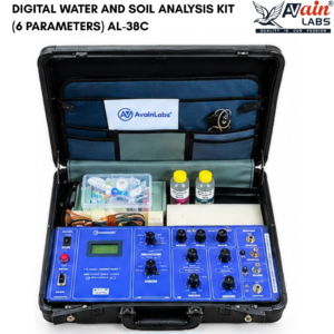 AVAIN LABS® DIGITAL WATER AND SOIL ANALYSIS KIT (6 PARAMETERS) AL-38C