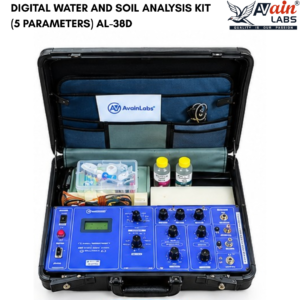 AVAIN LABS® DIGITAL WATER AND SOIL ANALYSIS KIT (5 PARAMETERS) AL-38D