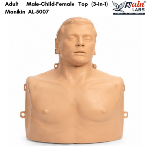 AVAIN LABS® Adult Male-Child -Female Top (3-in-1) Manikin AL-5007