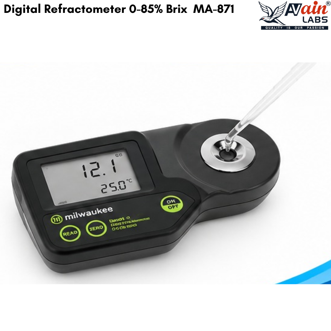 AVAIN LABS® Digital Refractometer 0-85% Brix MA-871