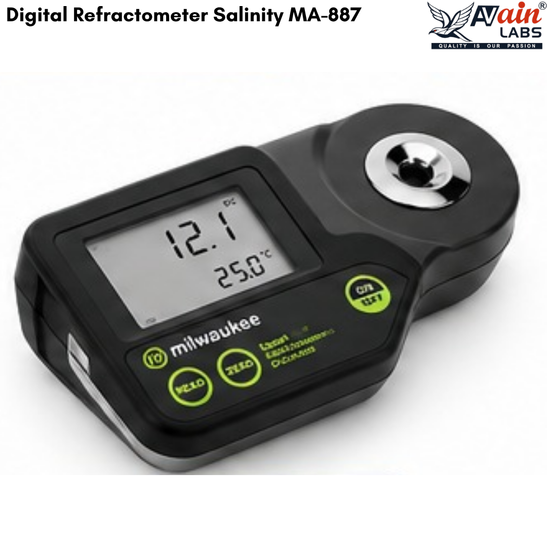 AVAIN LABS® Digital Refractometer Salinity MA-887 - Image 2