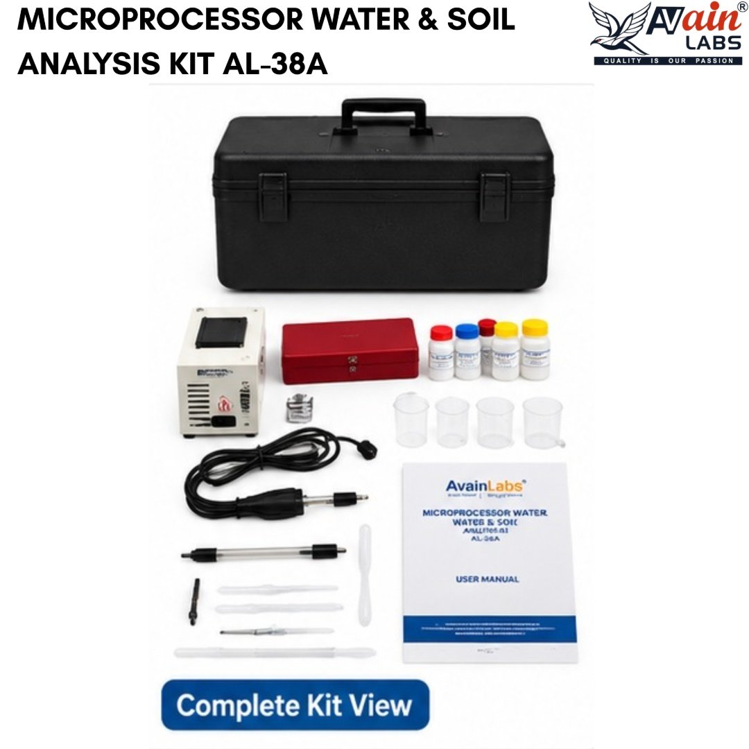 AVAIN LABS® MICROPROCESSOR WATER & SOIL ANALYSIS KIT AL-38A - Image 2