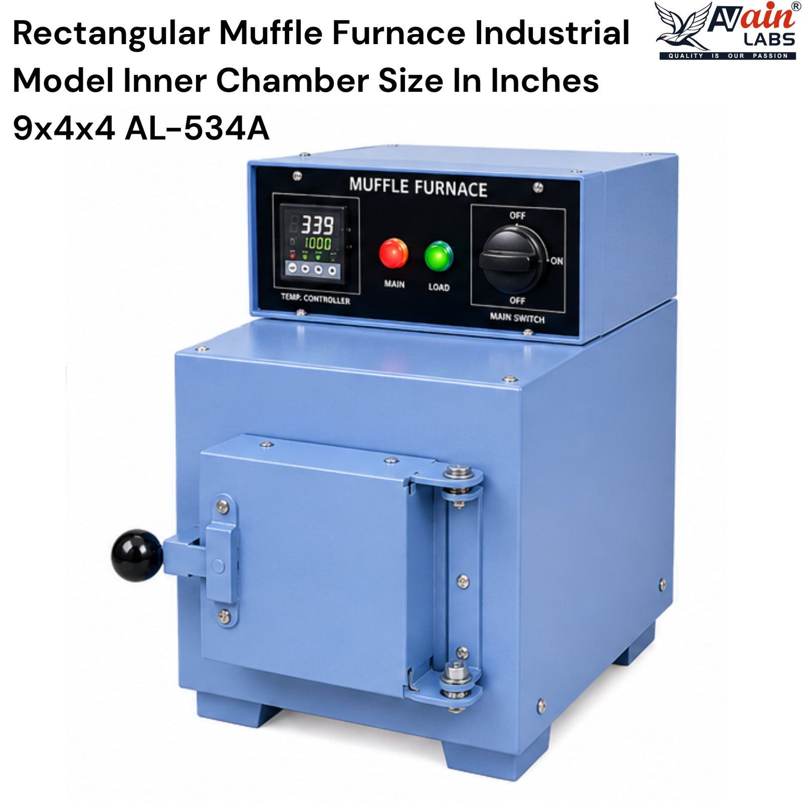 AVAIN LABS® Rectangular Muffle Furnace Industrial Model - Image 2