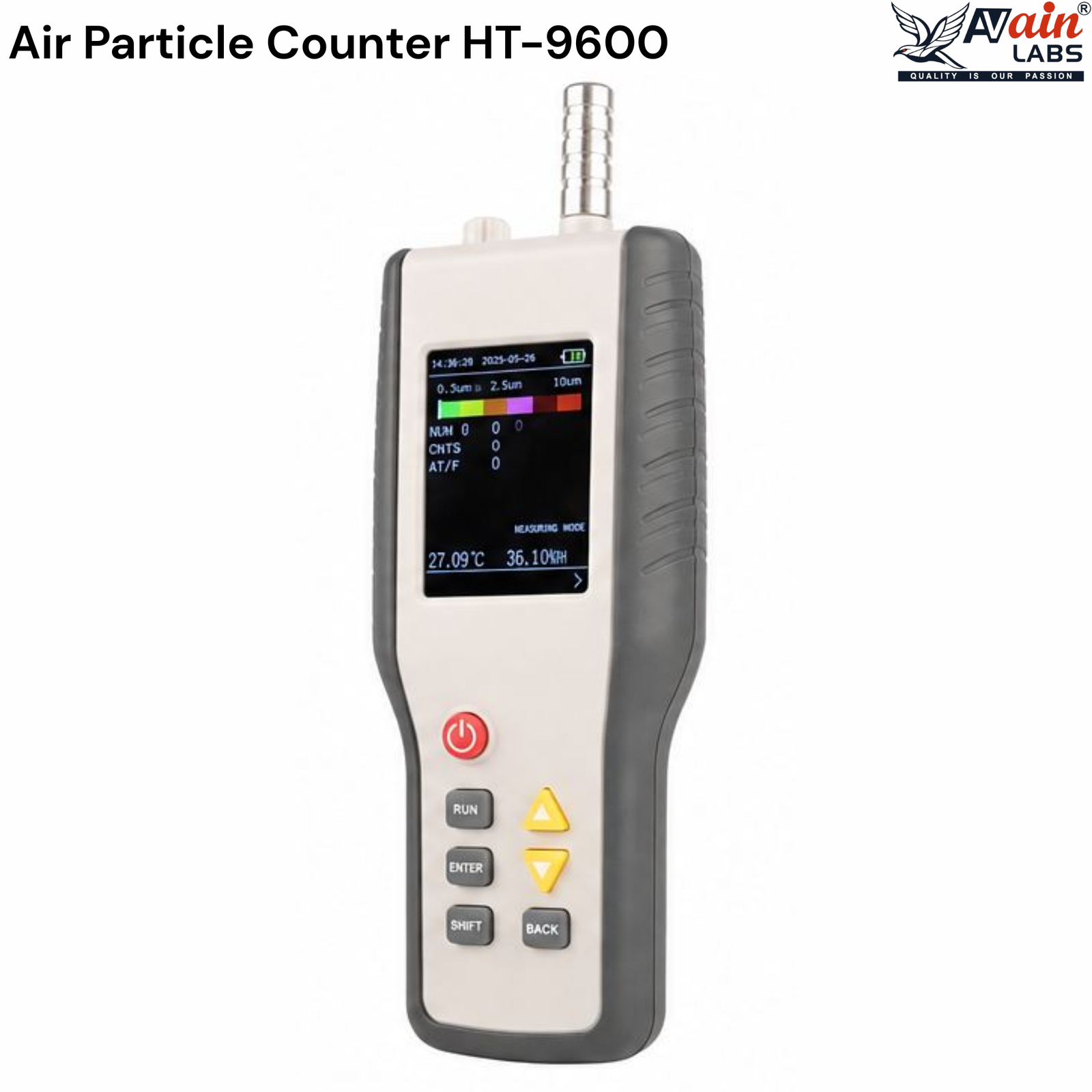 AVAIN LABS® Air Particle Counter HT-9600 - Image 2