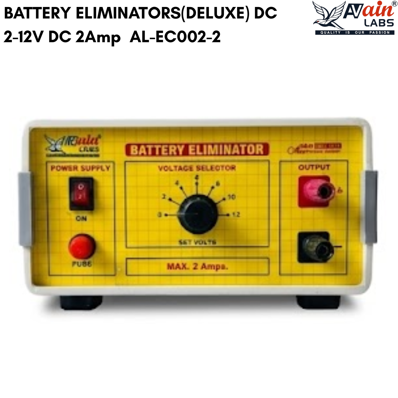 AVAIN LABS® BATTERY ELIMINATORS(DELUXE) DC