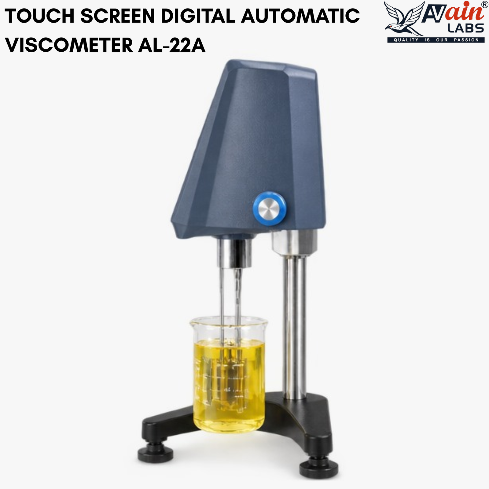 AVAIN LABS® TOUCH SCREEN DIGITAL AUTOMATIC VISCOMETER AL-22A - Image 3