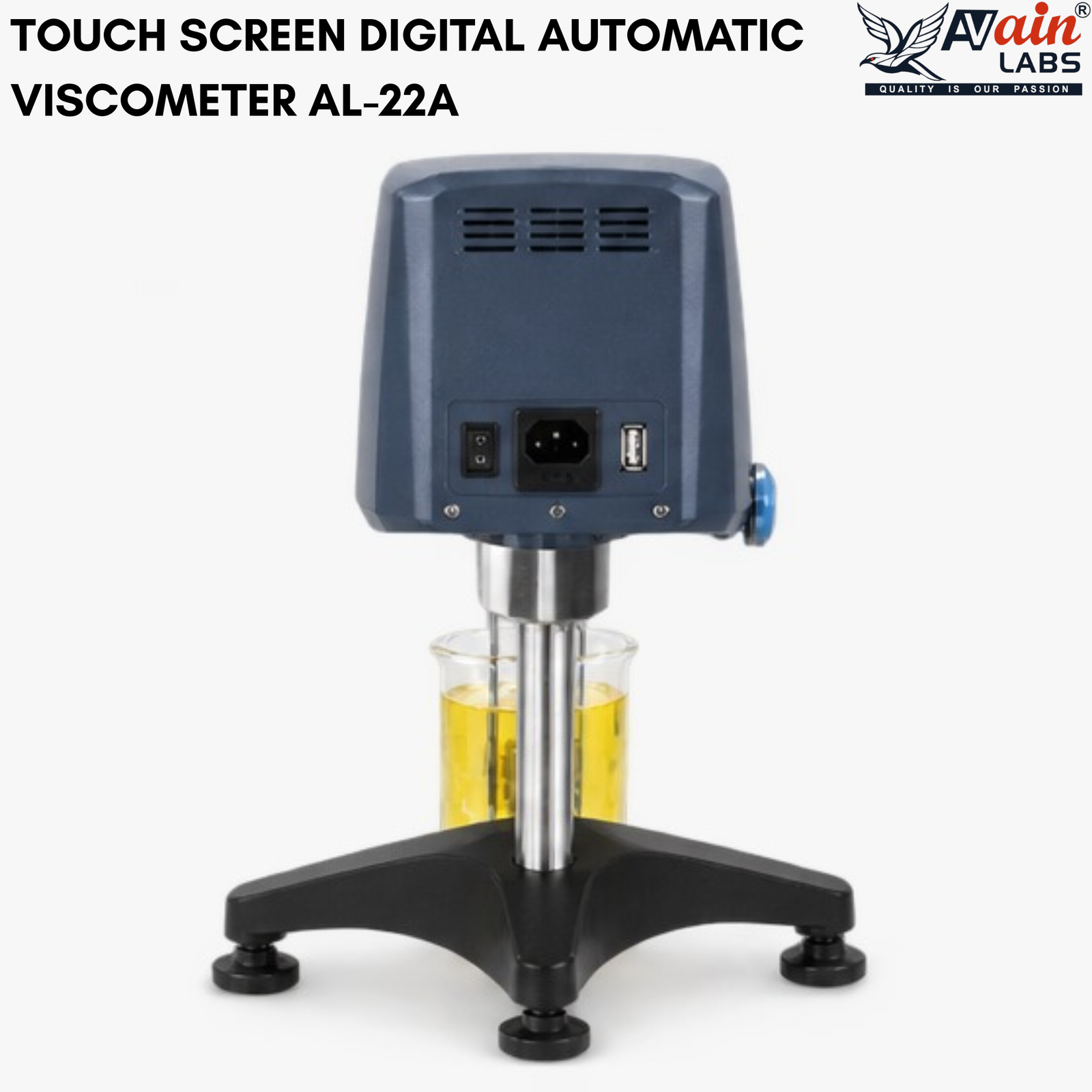 AVAIN LABS® TOUCH SCREEN DIGITAL AUTOMATIC VISCOMETER AL-22A - Image 2