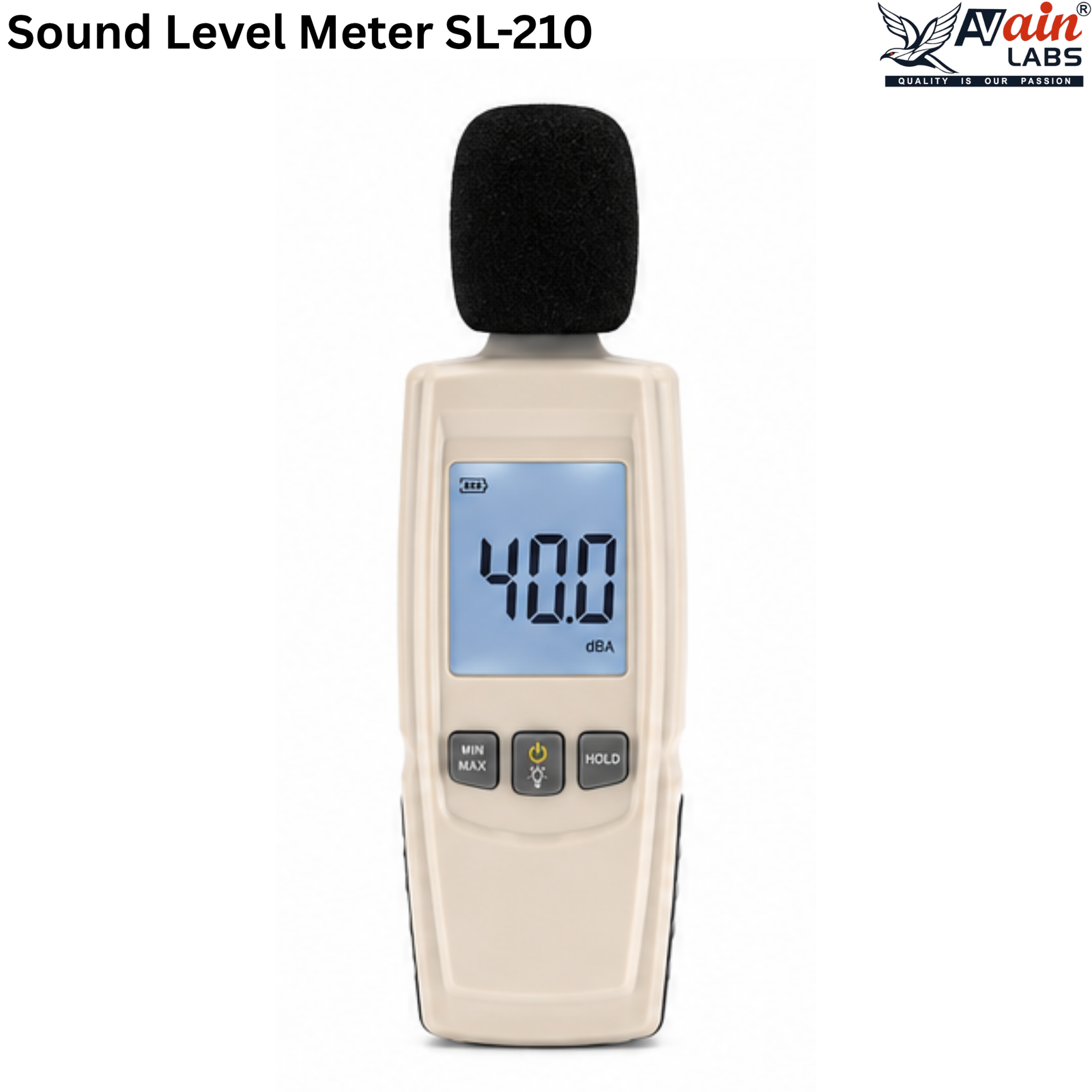 AVAIN LABS® Sound Level Meter SL-210