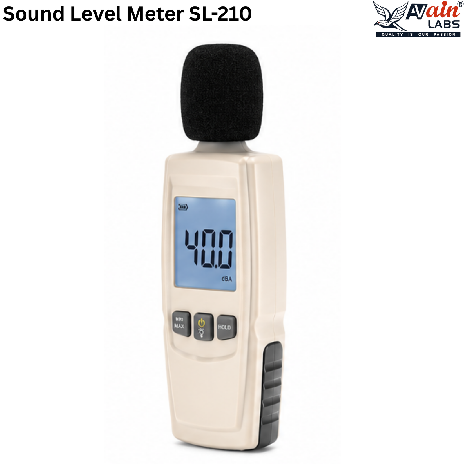 AVAIN LABS® Sound Level Meter SL-210 - Image 2